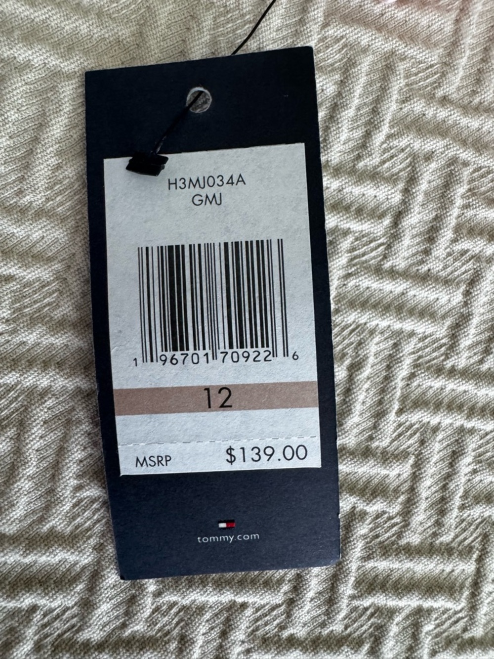 Tommy Hilfiger Light Pink Single-Button Blazer - Picture 5 of 5